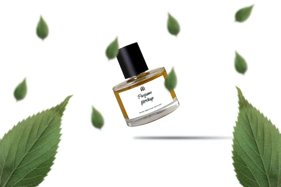 Șablon de model pentru sticla de parfum -