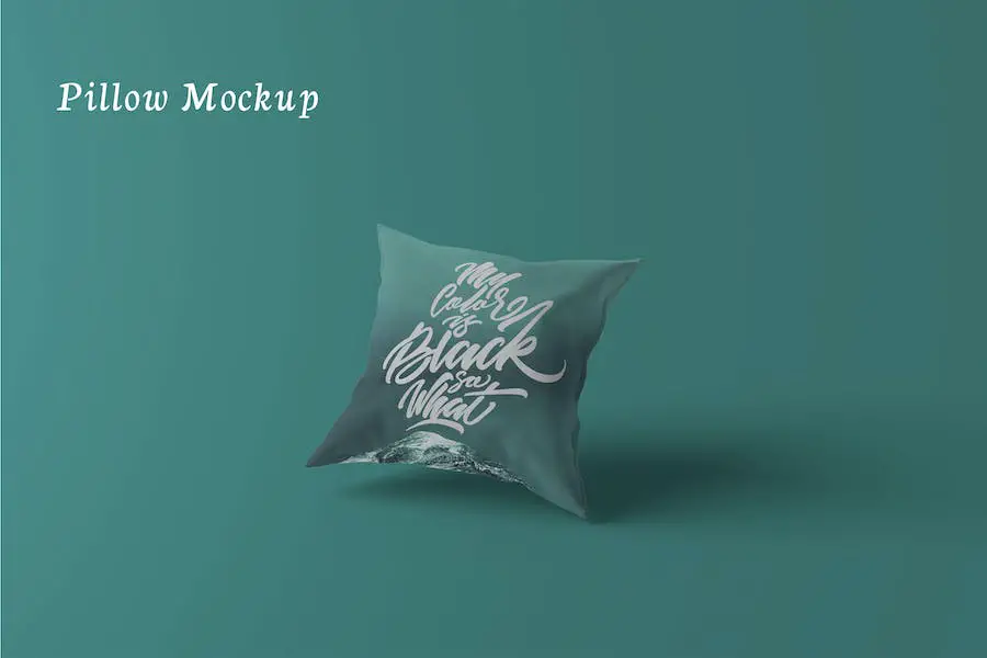 Mockup Bantal Beberapa Lapisan -