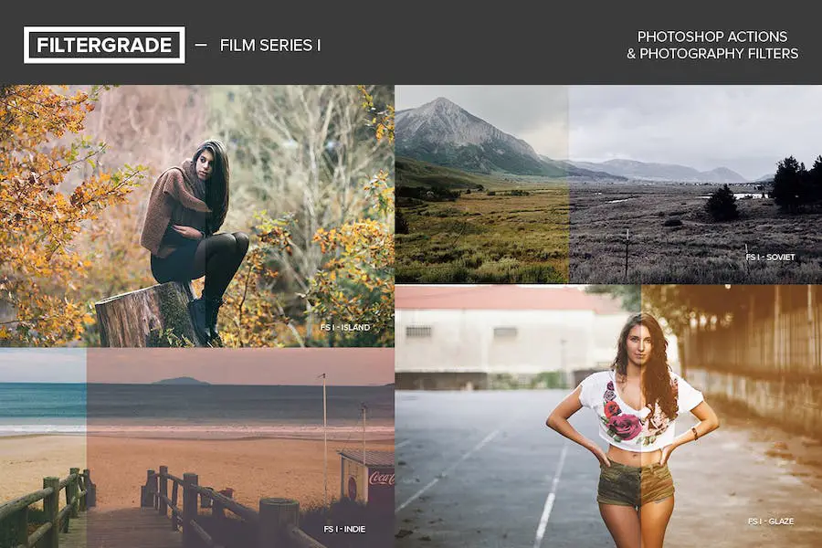 Действия Photoshop FilterGrade Film Series I —