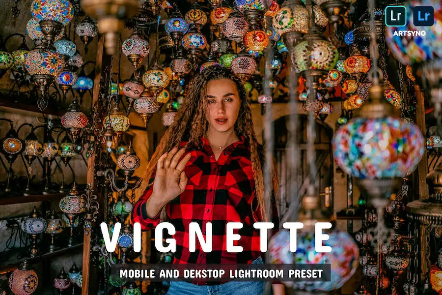 Vignette Lightroom 預設桌面與行動裝置 -