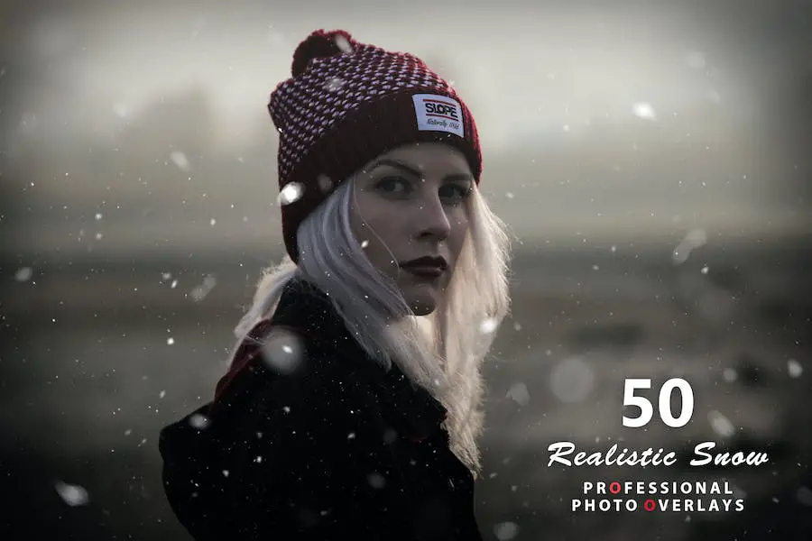 50 de suprapuneri realiste de fotografii cu zăpadă -