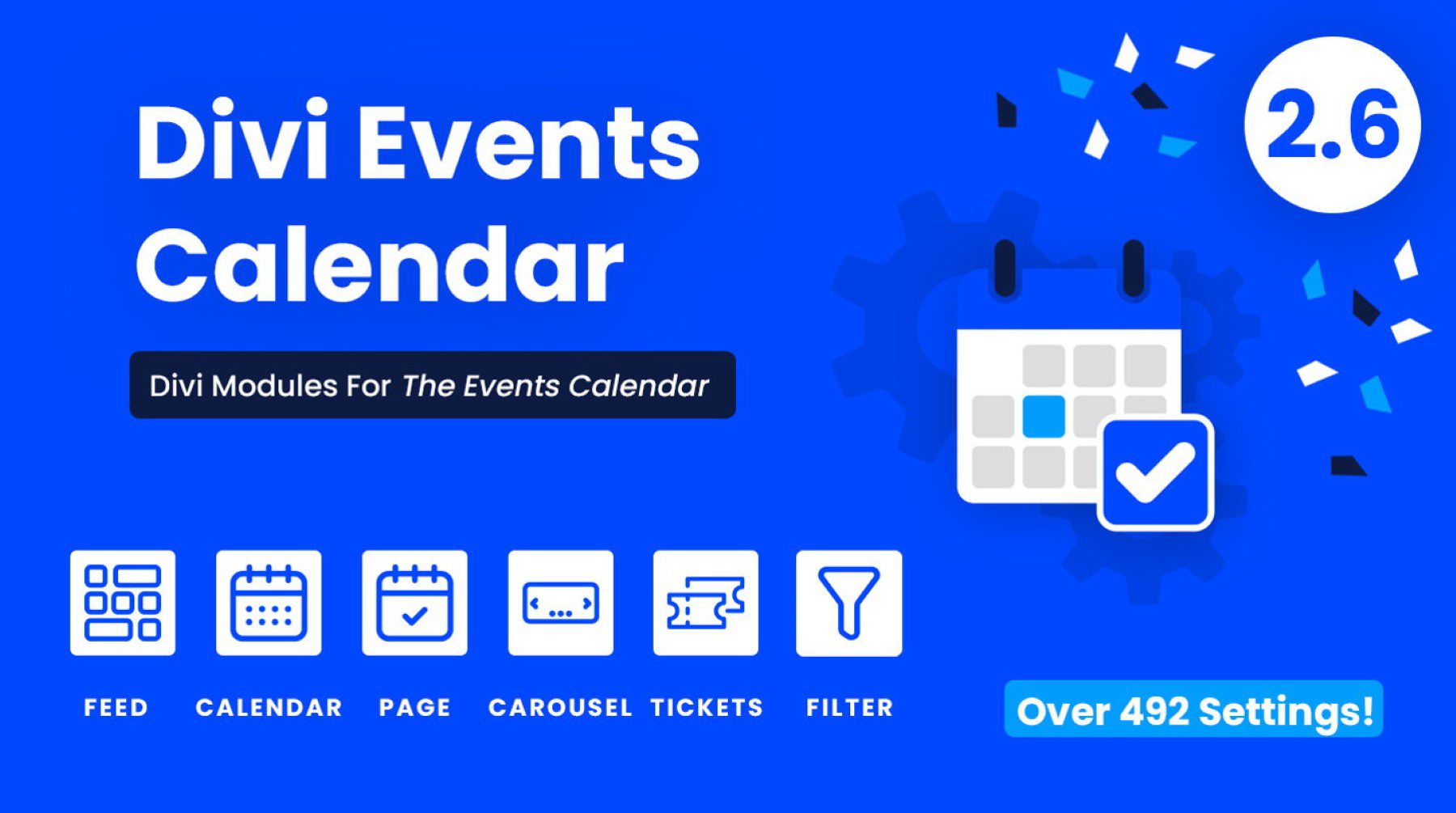 Acquista il calendario degli eventi Divi