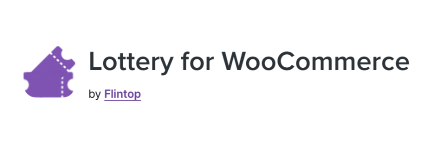 ลอตเตอรีสำหรับ WooCommerce