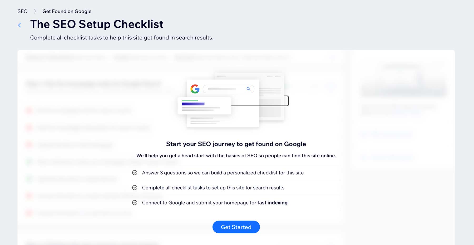 WixADI SEO-Checkliste