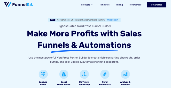 FunnelKit Plug-in per la generazione di lead WordPress