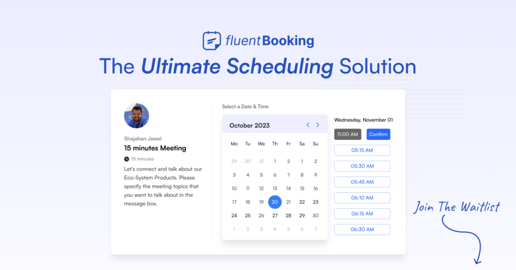 изображение FluentBooking