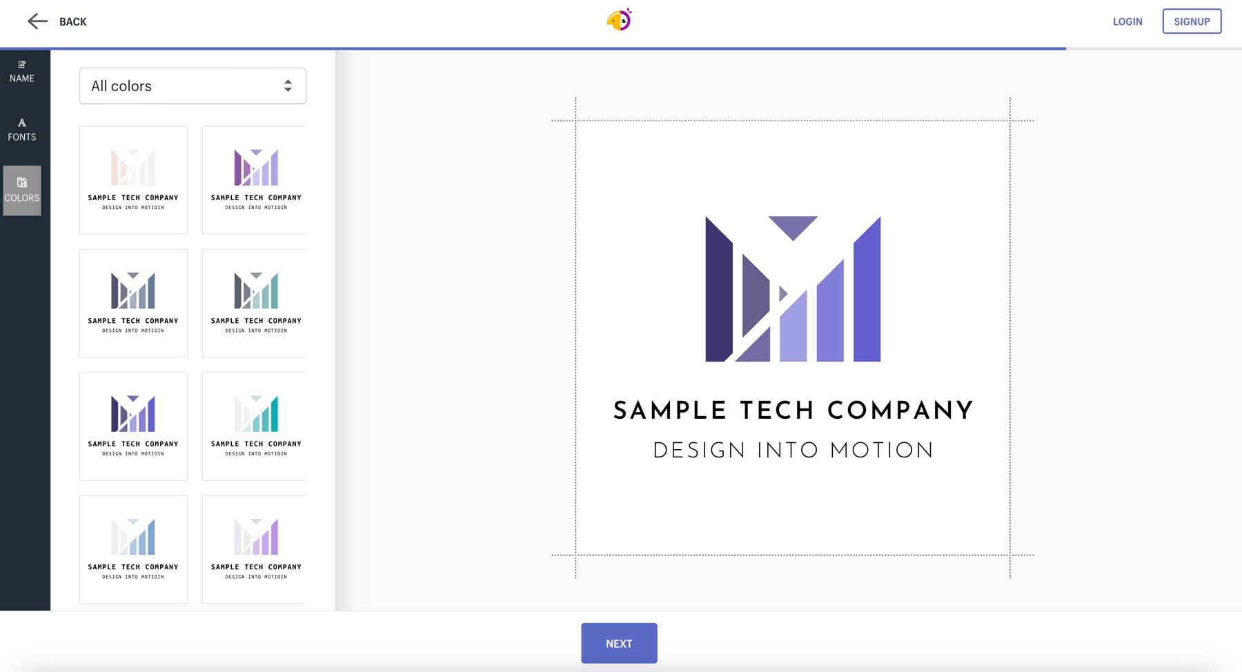 Conceptos de color para incubar