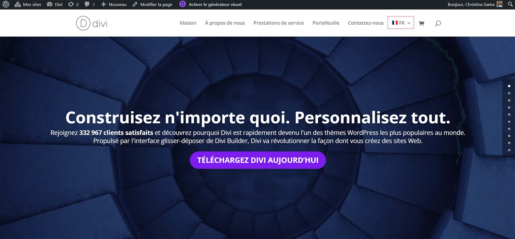 Sito web tradotto automaticamente con GTranslate