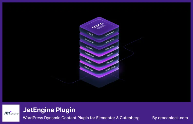 Плагин JetEngine — плагин динамического контента WordPress для Elementor и Gutenberg