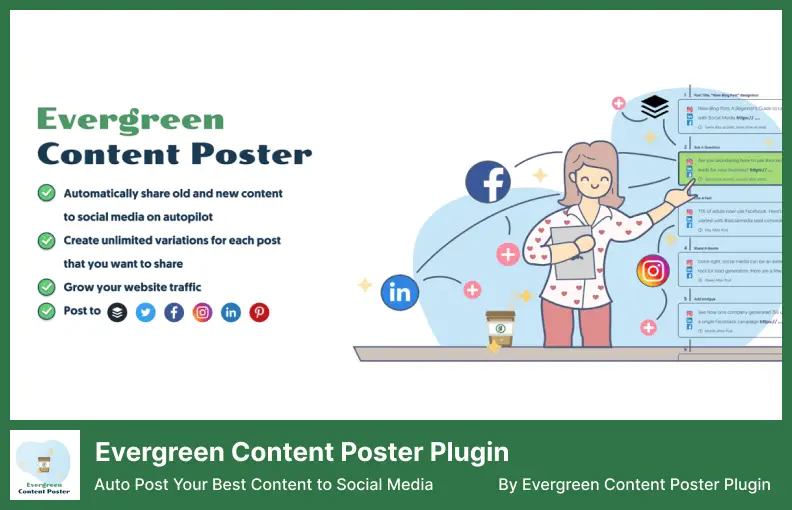 Plug-in Evergreen Content Poster - Publique automaticamente seu melhor conteúdo nas mídias sociais