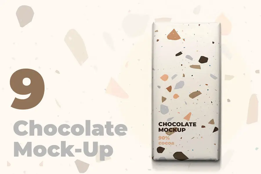 Mock-up al cioccolato -