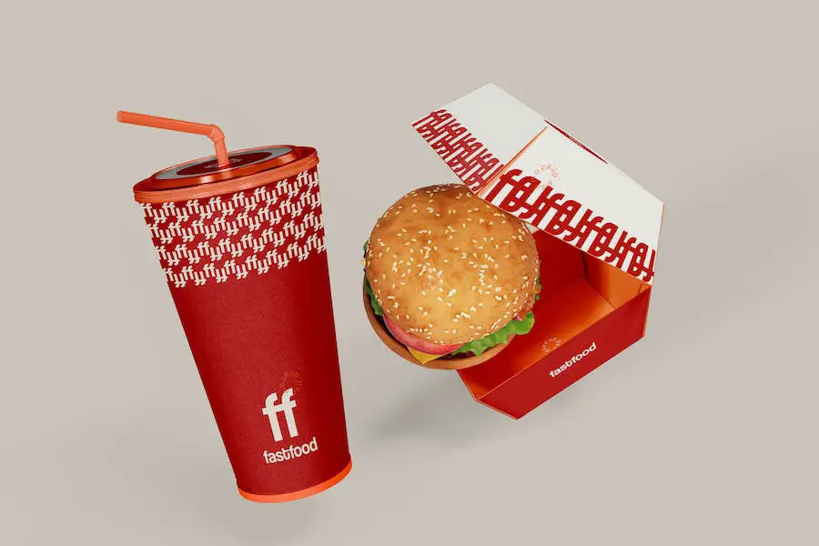 Fast-Food-Modell -