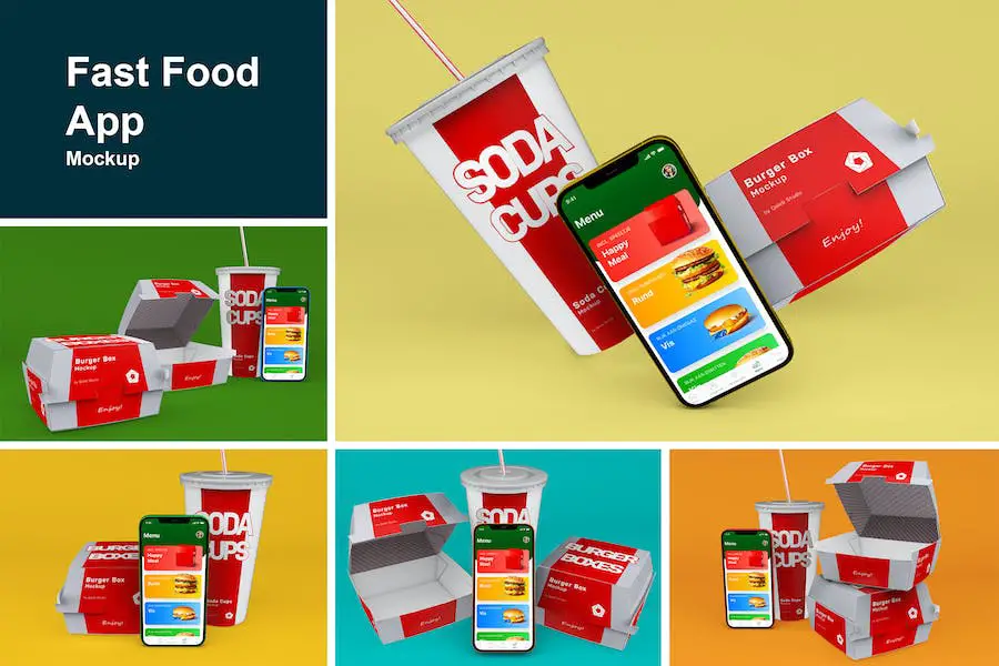 Fast-Food-App-Modell –