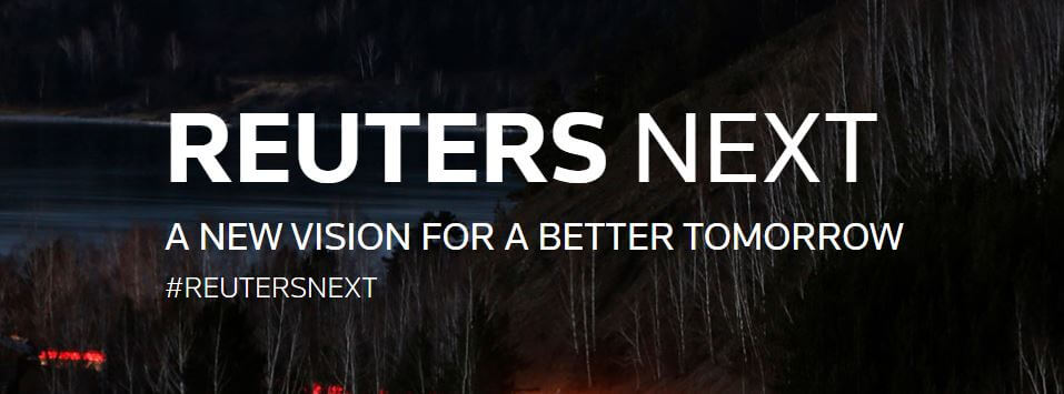 米国最大のテクノロジーカンファレンスの 1 つである Reuters Next のイラスト