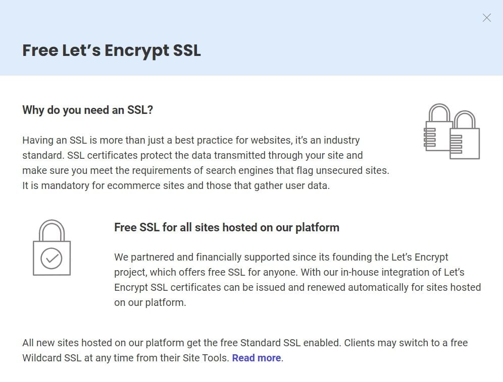 SiteGround SSL مجاني