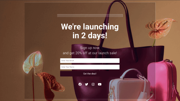 WooCommerce-coming-soon-Seite