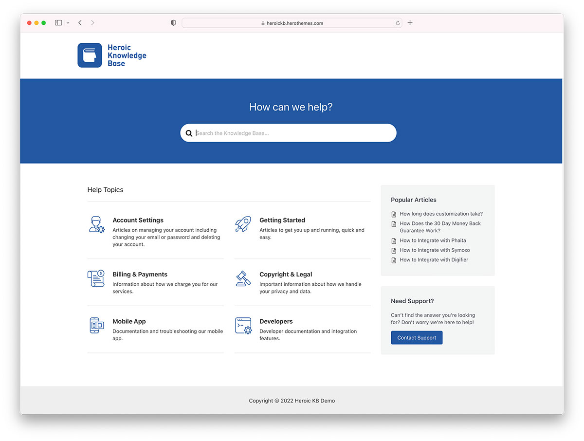 revisão heróica do plugin da base de conhecimento