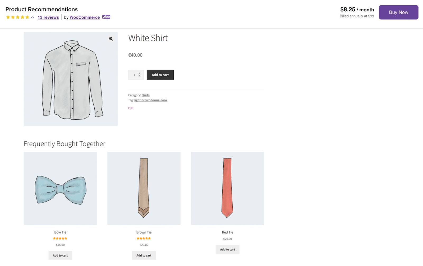 Vous pouvez facilement ajouter des ventes incitatives et croisées à votre page Panier lorsque vous achetez l'extension Cart Upsell pour WooCommerce ou Product Recommendations.