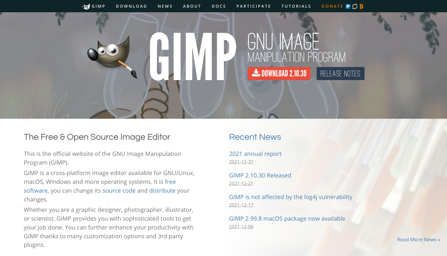 GIMP。