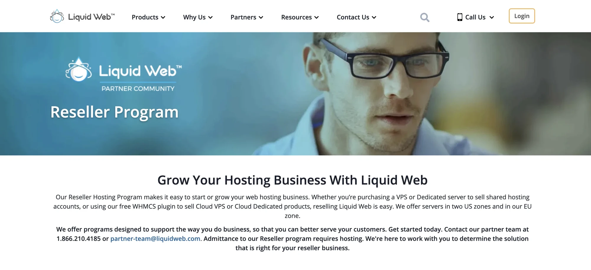 LiquidWeb-Reseller-Hosting-Seite