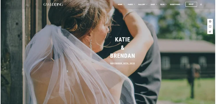 Grand Mariage - Mariage WordPress pour mariage