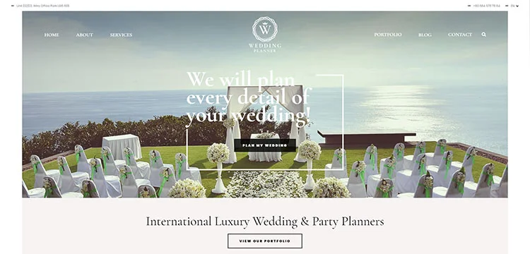 Wedding Planner - ธีมงานแต่งงานที่ตอบสนอง