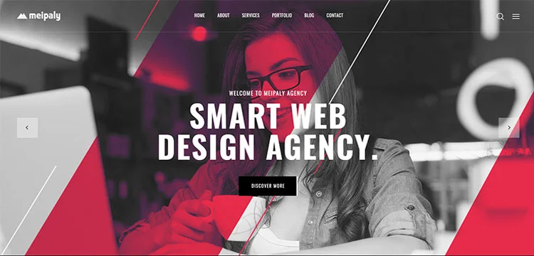 Meipaly - Tema WordPress per agenzia di servizi digitali