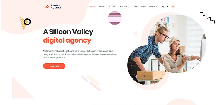 Troma - Creative Digital Agency WordPress Theme