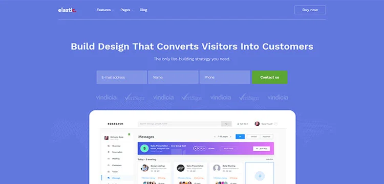 Elastik - Motyw WordPress SAAS / SEO / Startup / App