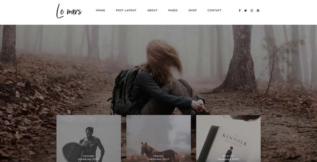 Thème WordPress de style de vie