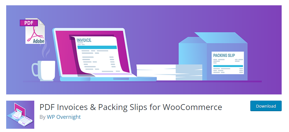 Faturas e guias de remessa em PDF do WooCommerce