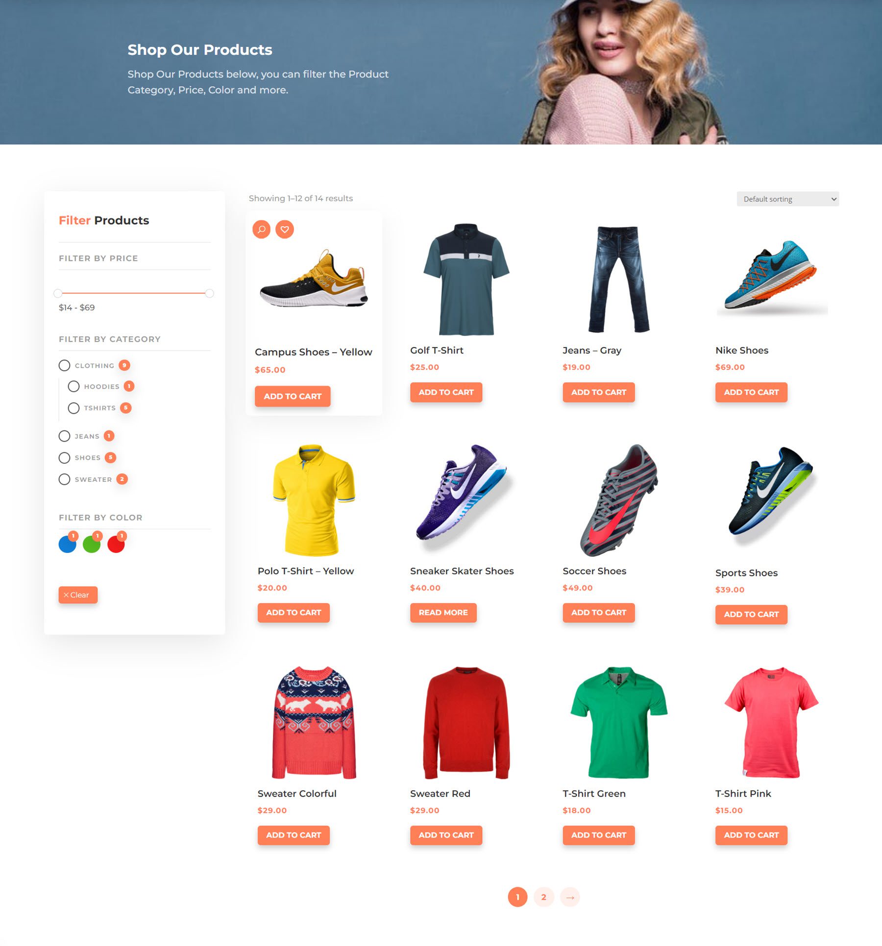 Molti E-Commerce-Shop