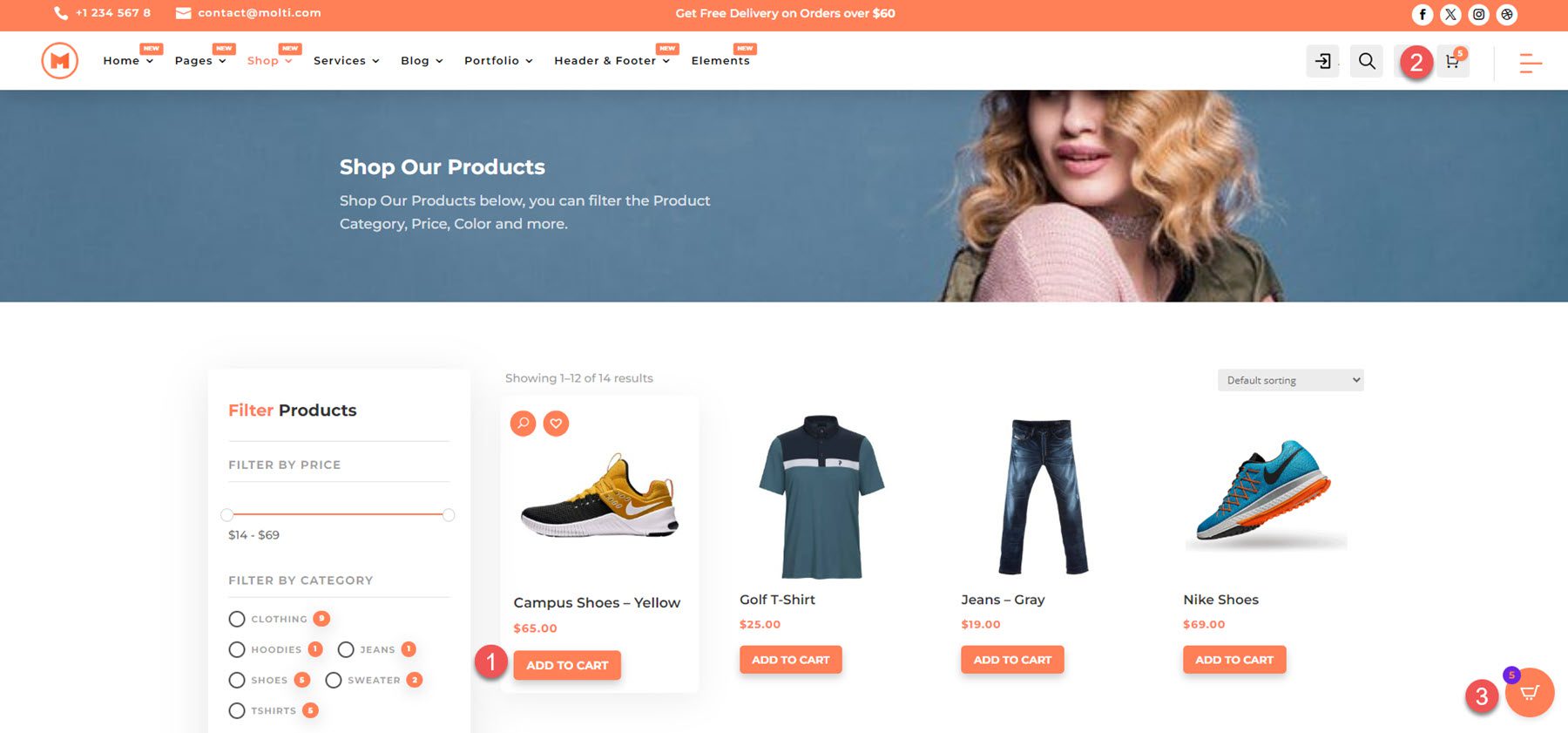 Molti trigger popup e-commerce