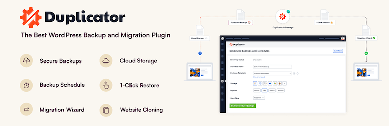 Duplikator – Plugin Migrasi & Cadangan WordPress