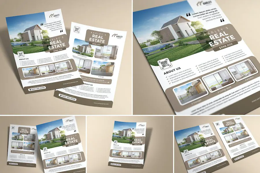 Flyer-Mockup –