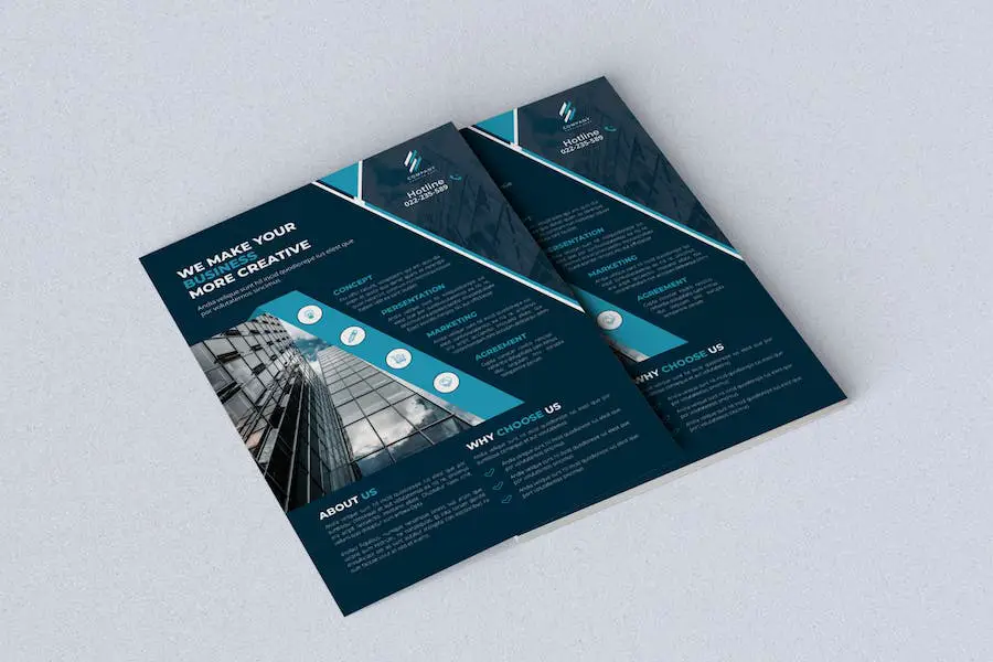 Flyer-Mockup –