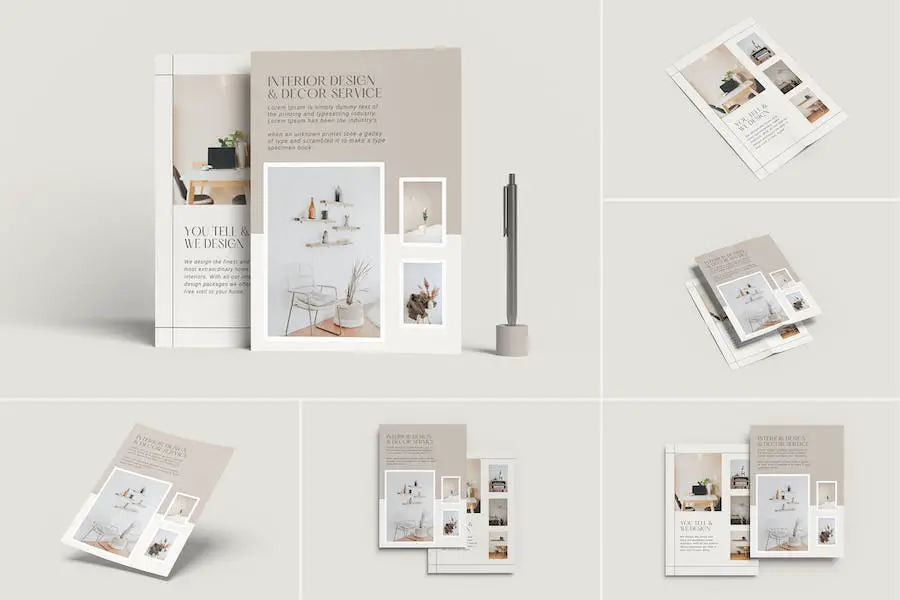 Flyer-Mockup –