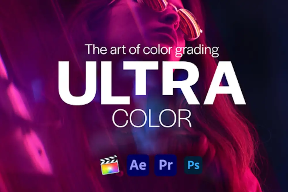 Colore ultra | Pacchetto LUT per qualsiasi software -