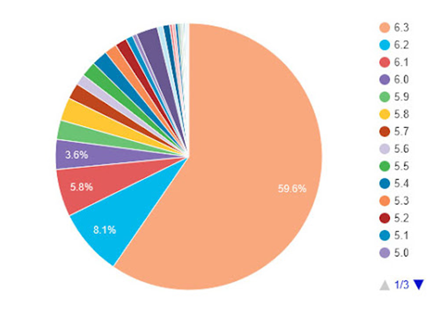 WordPress-Sicherheitsstatistik: Wie sicher ist WordPress wirklich? WordPress-Versionen.