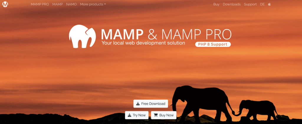 ambiente di sviluppo mamp wordpress