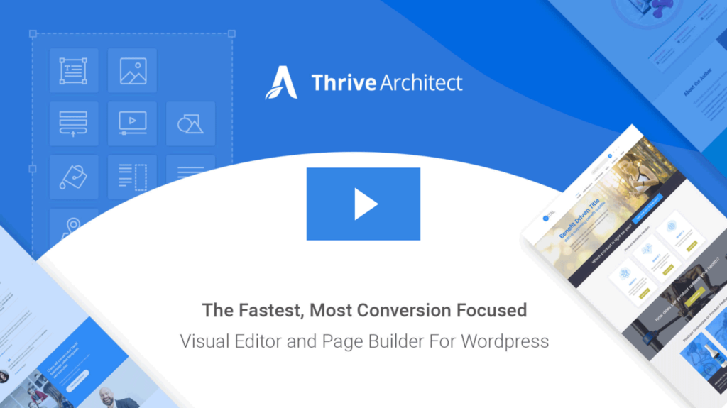 Thrive Architect – O poderoso construtor de páginas WordPress