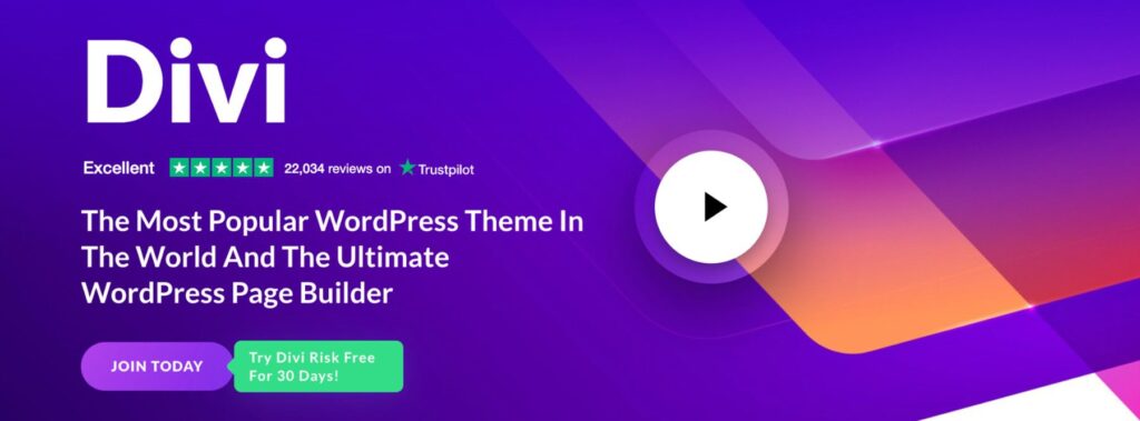 Divi — элегантный вариант целевой страницы WordPress