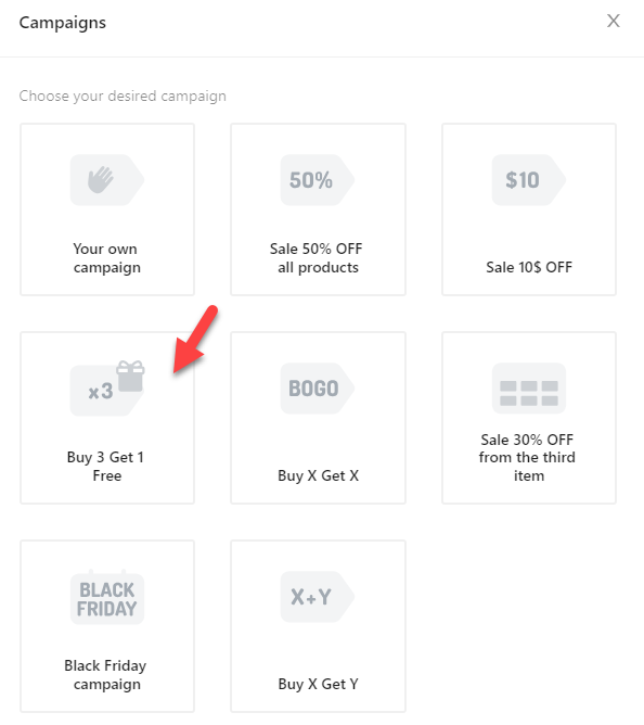 حملة اشتر 3 واحصل على 1 مجانًا - قم بإعداد كوبونات هدايا مجانية من WooCommerce