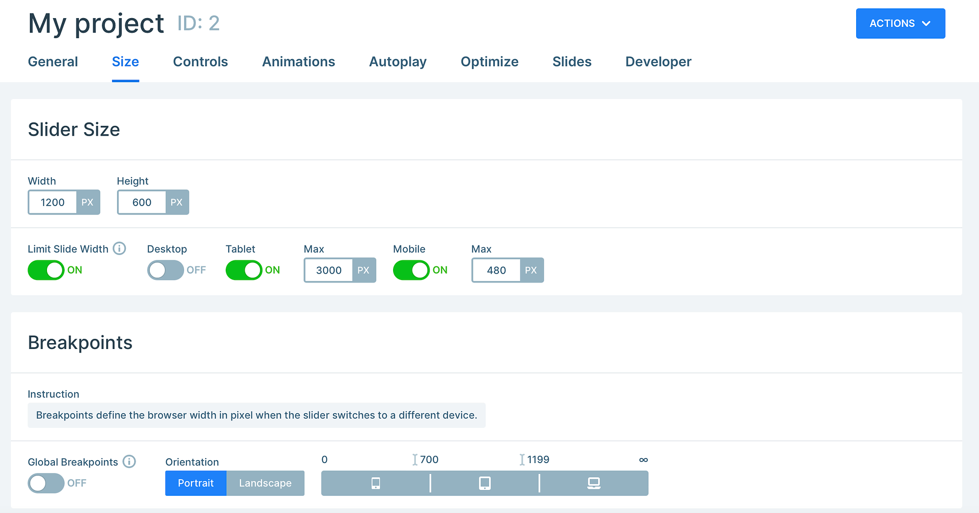 Cara menyesuaikan carousel gambar di WordPress.