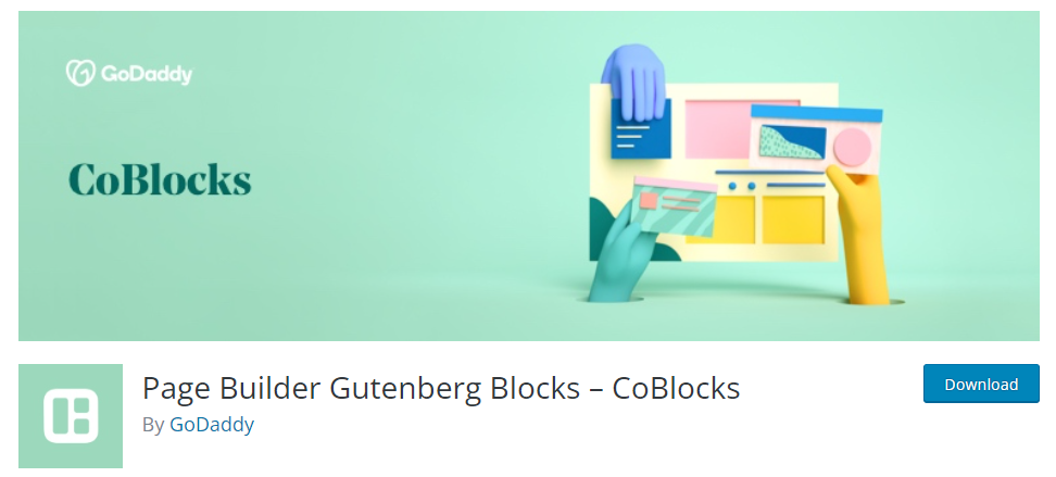 CoBlocks-最佳古腾堡页面生成器