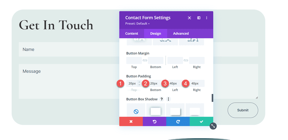 Divi Include mai multe adrese de e-mail în butoanele modulului de formular de contact