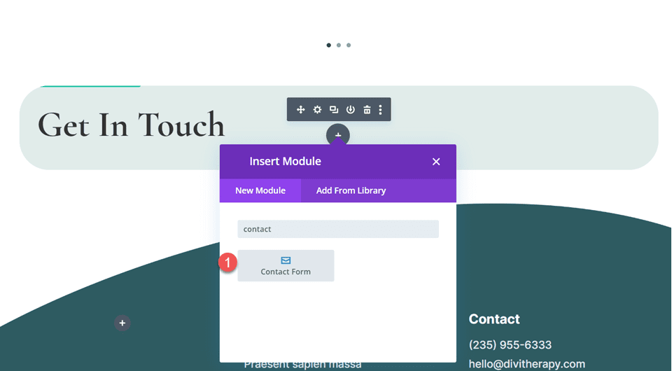 Divi Include mai multe adrese de e-mail în modulul Formular de contact Adăugați modulul Formular de contact