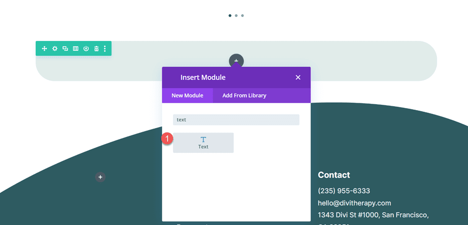 Divi Include mai multe adrese de e-mail în modulul Formular de contact Adăugați text