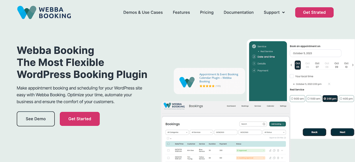 Webba Booking-Plugin