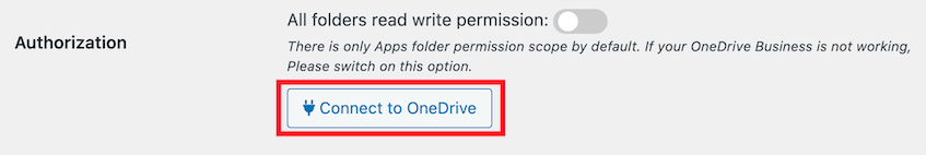 قم بتوصيل Duplicator بـ OneDrive